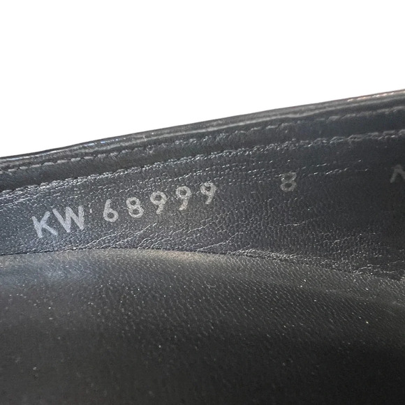 Stuart Weitzman Silver Peep toe Pumps with Black Lace Overlay - Picture 7 of 11